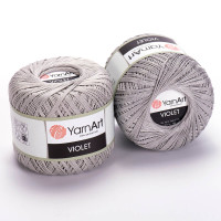 Пряжа хлопок мерсеризованный VIOLET/Виолет